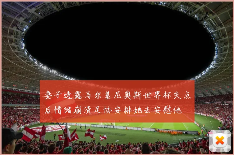 妻子透露马尔基尼奥斯世界杯失点后情绪崩溃足协安排她去安慰他